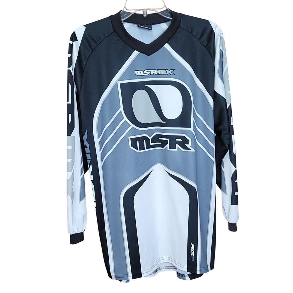 Vintage‎ MSR MX RG2 Men's XL Motocross Racing Riding Jersey Motocross Activewear